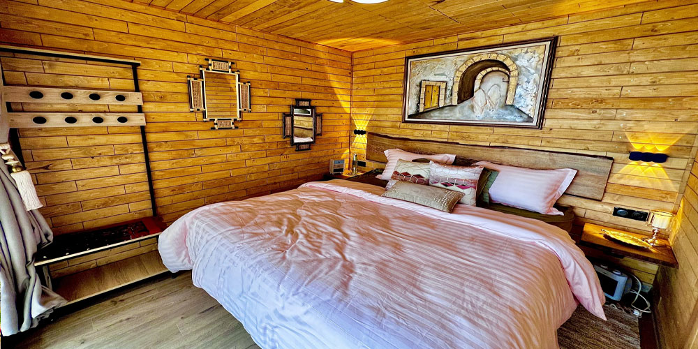 Photo du chalet et de son environnement