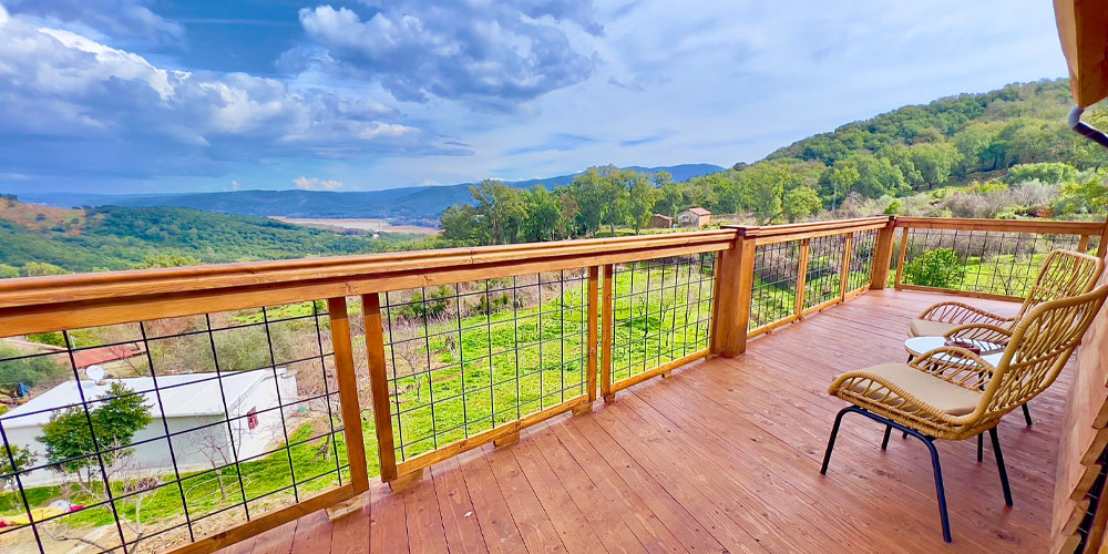 Photo du chalet et de son environnement