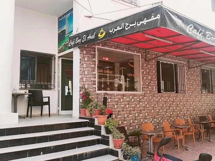 Salon de the borj el arab tabarka