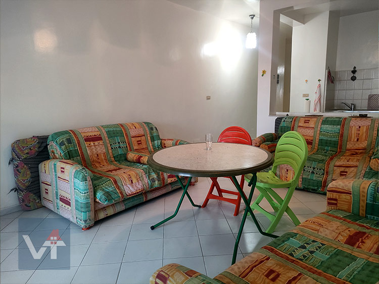Appartement à louer au port de plaisance s+1 résidence Tabarka